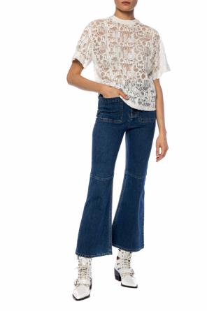 Embroidered openwork top, zdjęcie 2 Embroidered openwork top od Chloe